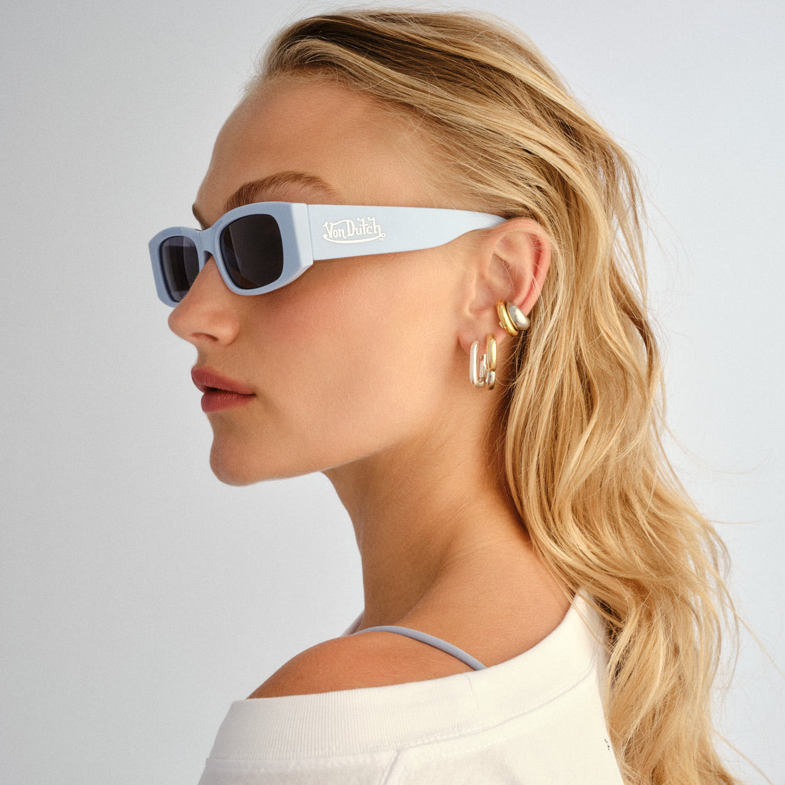 VON DUTCH x AIRE INNOCENCE SUNGLASSES - BABY BLUE — image 5