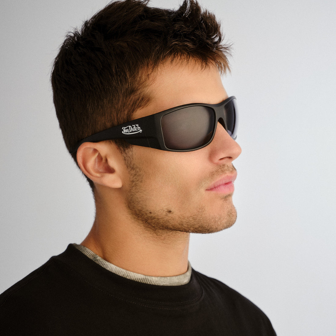 VON DUTCH x AIRE OUTLAWED SUNGLASSES - MATTE BLACK — image 6