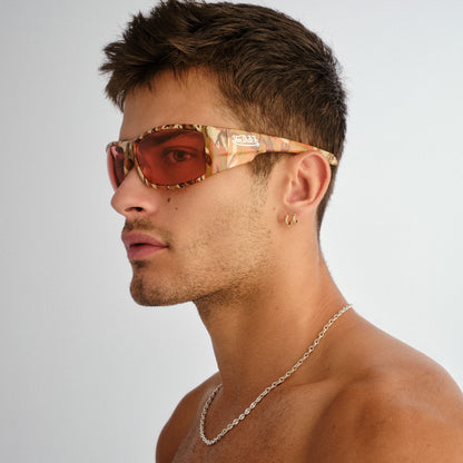 VON DUTCH x AIRE OUTLAWED SUNGLASSES - CAMO PRINT