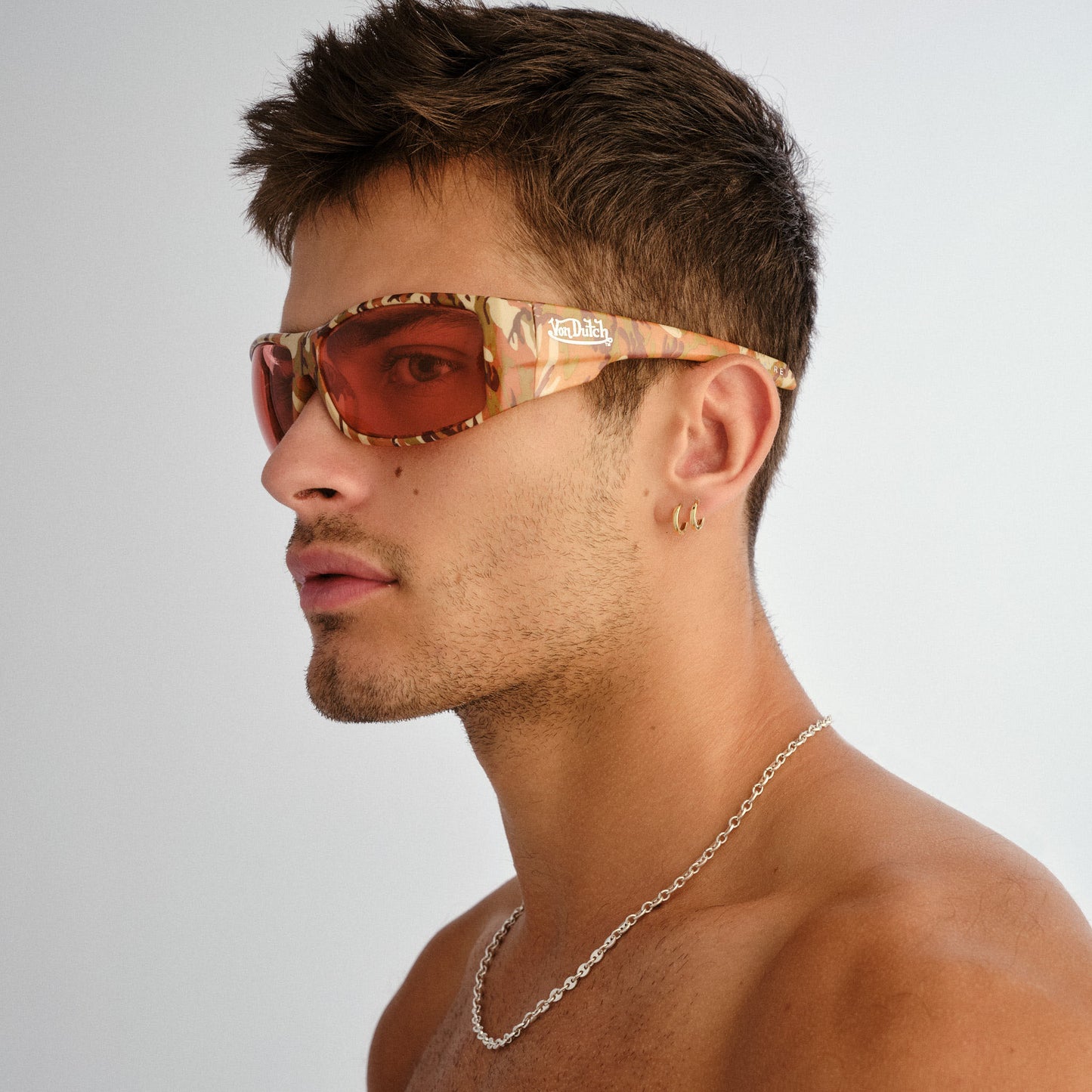 VON DUTCH x AIRE RUMOUR SUNGLASSES - GOLD