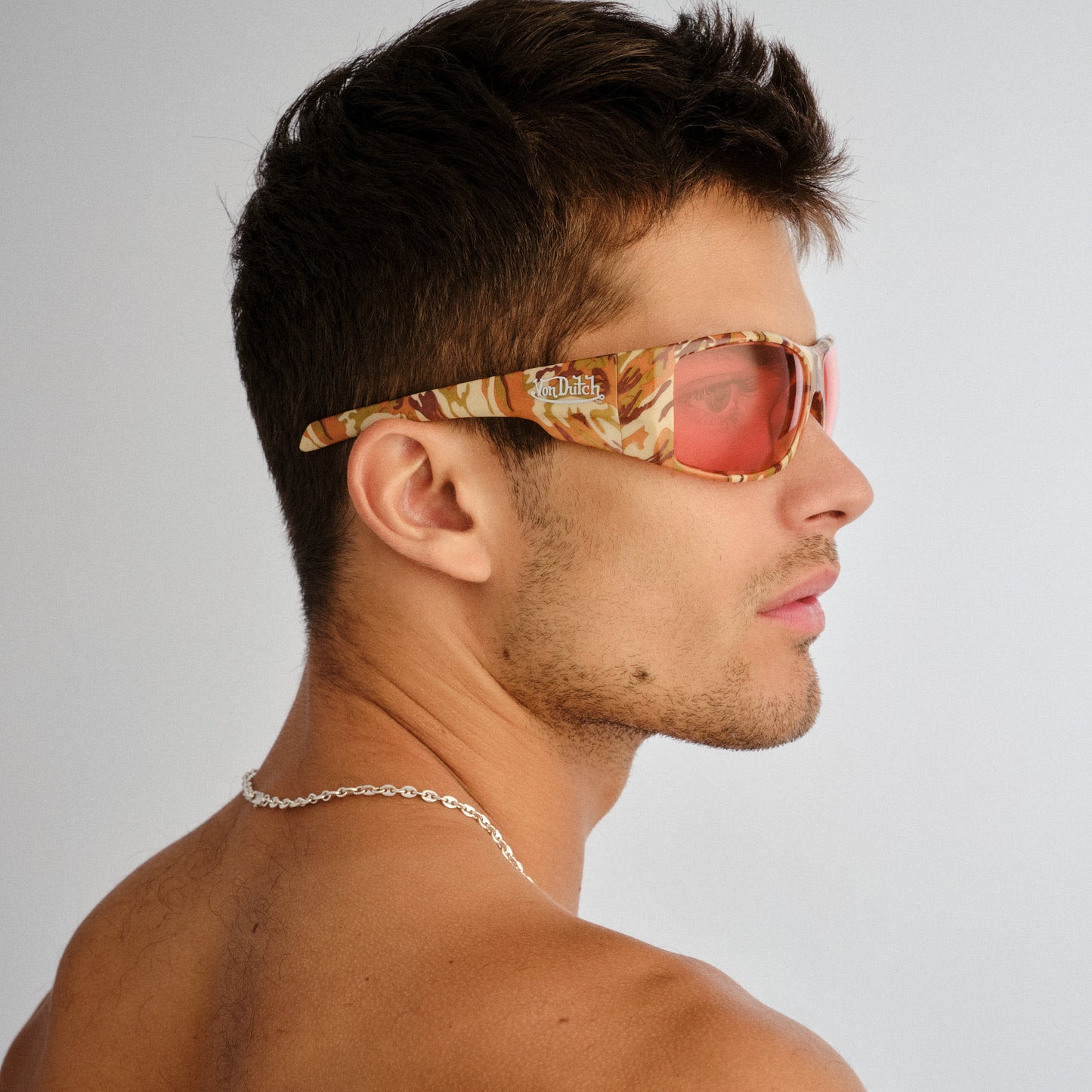 VON DUTCH x AIRE RUMOUR SUNGLASSES - GOLD