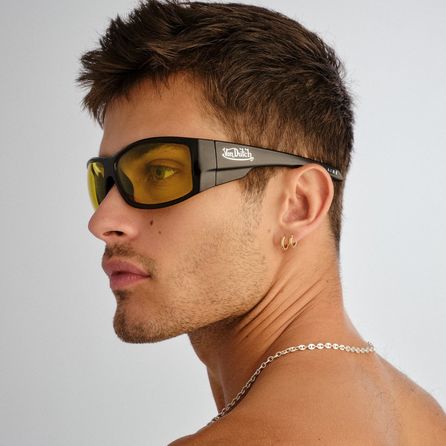 VON DUTCH x AIRE OUTLAWED SUNGLASSES - BLACK