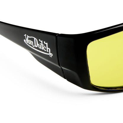VON DUTCH x AIRE OUTLAWED SUNGLASSES - BLACK