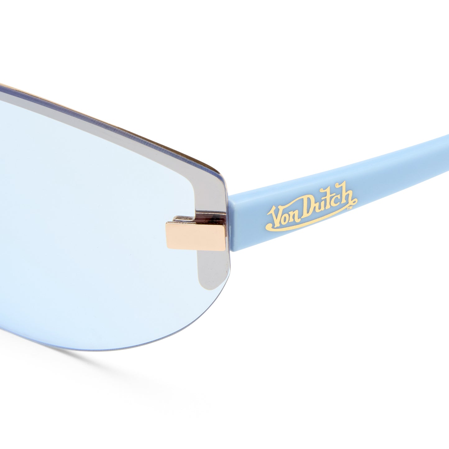 VON DUTCH x AIRE BOMBSHELL SUNGLASSES - SKY BLUE