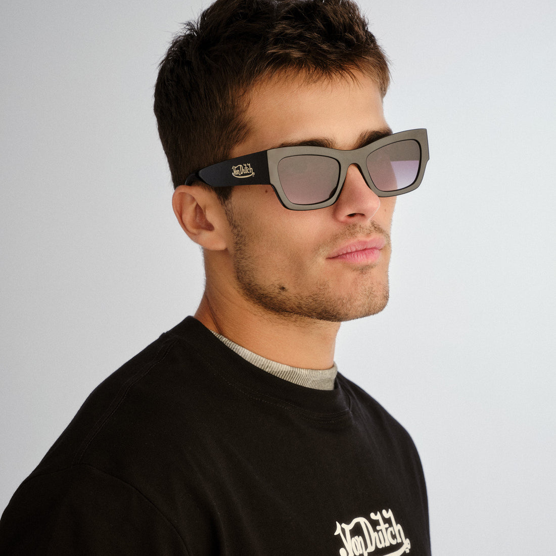 VON DUTCH x AIRE VENDETTA SUNGLASSES - BLACK — image 5