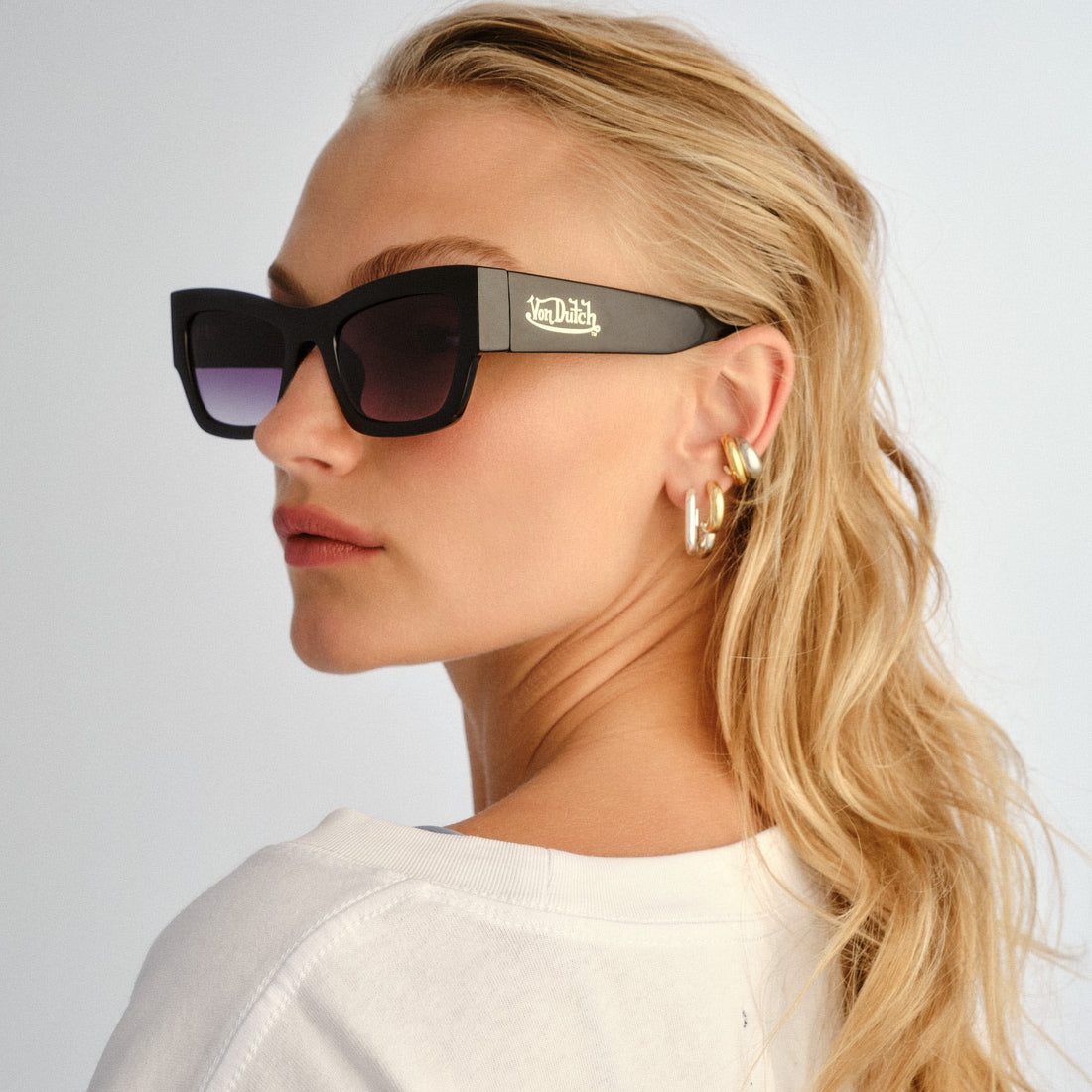 VON DUTCH x AIRE VENDETTA SUNGLASSES - BLACK — image 7