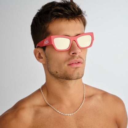 VON DUTCH x AIRE VENDETTA SUNGLASSES - CHERRY RED