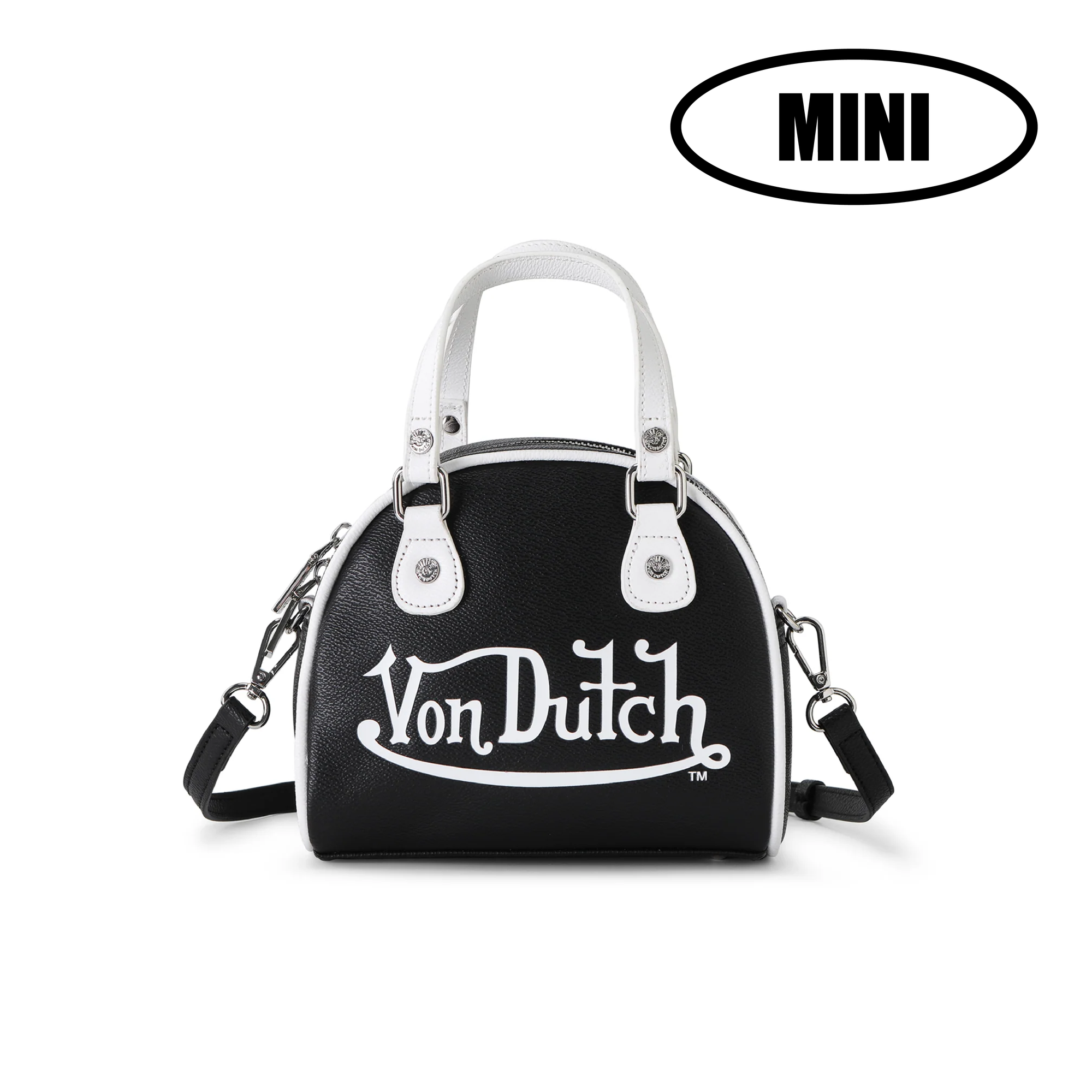 Von Dutch Mini Bowling Bag - Classic 51 Black