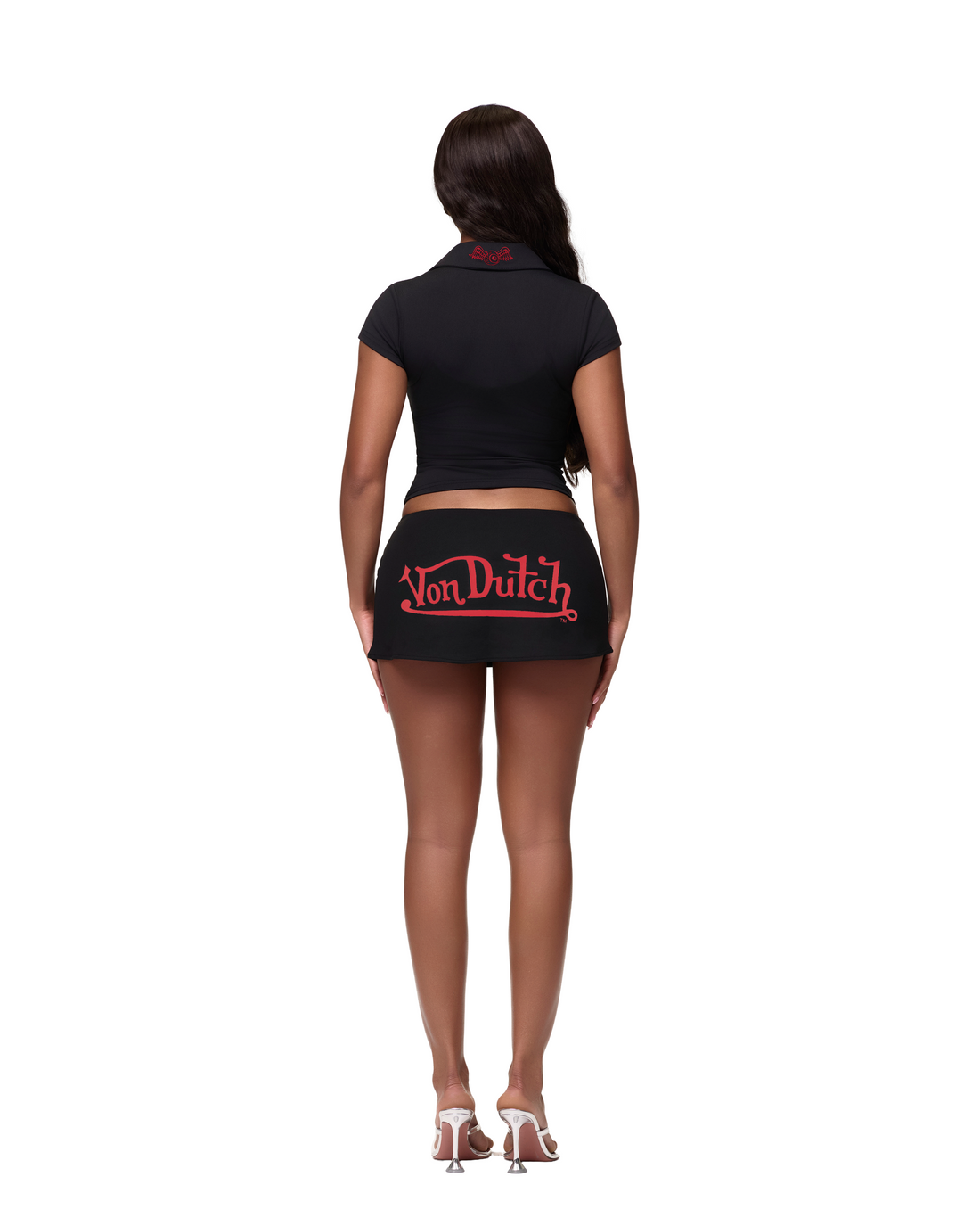 Women's Skirt - Black w/ Red Script — image 3