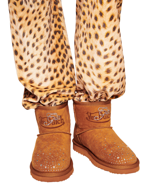 I.AM.GIA x VON DUTCH FAUX SHEARLING BOOT