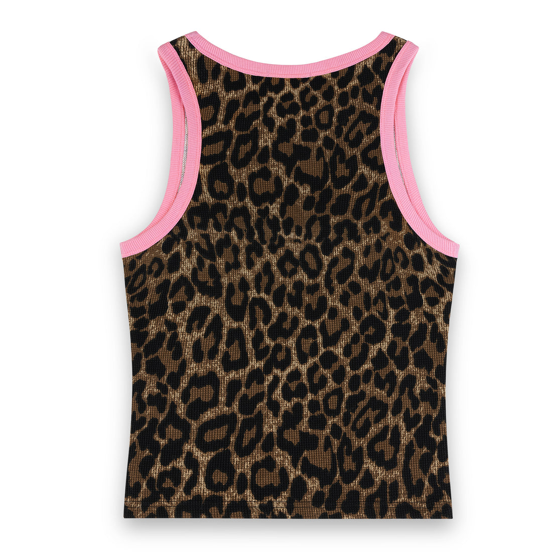 Pink - REMI WAFFLE TANK TOP — image 2