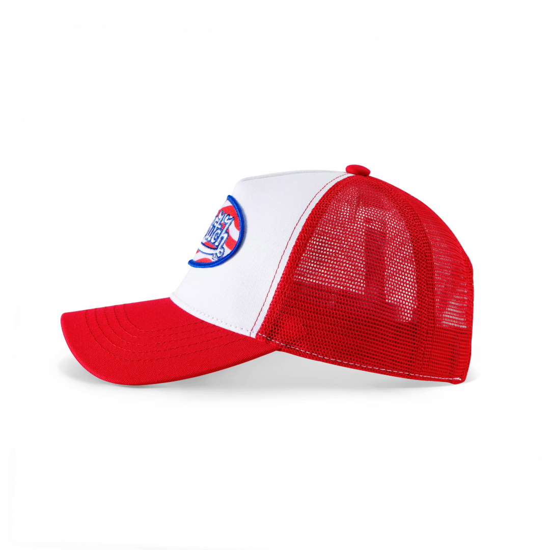 Stars & Stripes Trucker Hat - Red