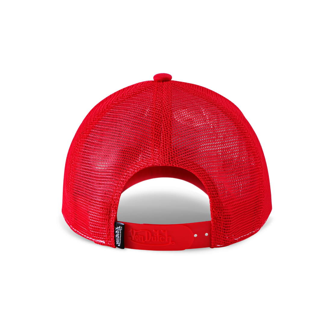 Stars & Stripes Trucker Hat - Red