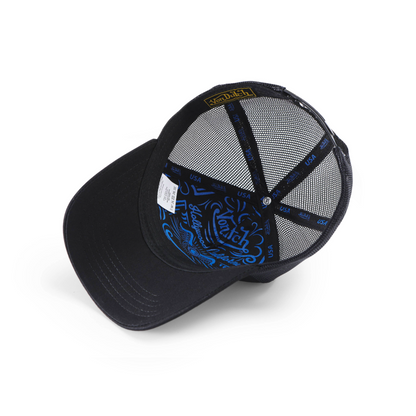 Von Dutch Stars & Stripes Trucker Hat - Black