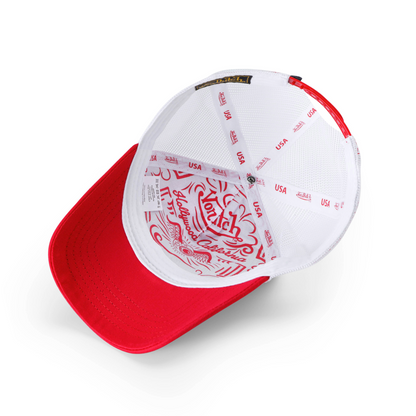 Von Dutch '4th' Trucker Hat - Red