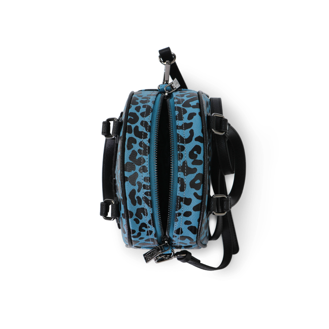 Cheetah Blueberry Bowling Bag | Von Dutch Cheetah Blueberry Bowling Bag | Von Dutch