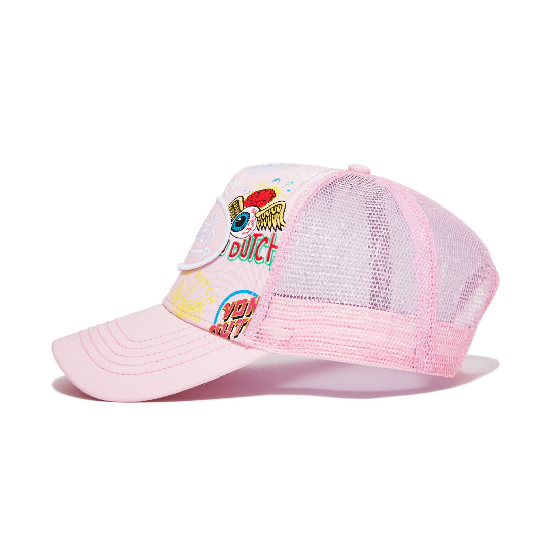 Pink Jax Trucker Hat