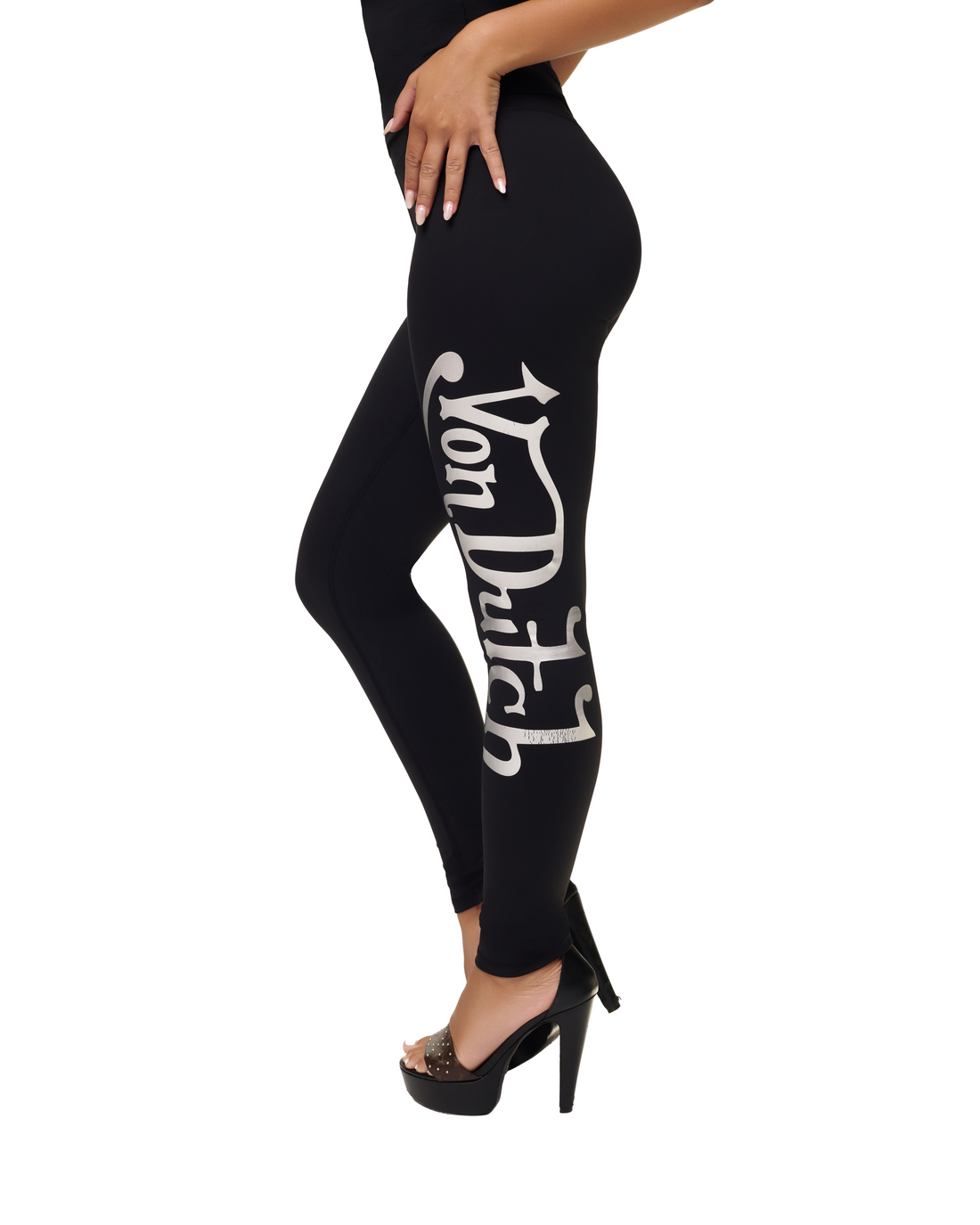 Women's Active Leggings - Black — image 3