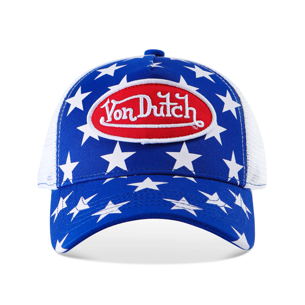 Dutch Americana Americana Trucker Hat - Blue | Von Dutch