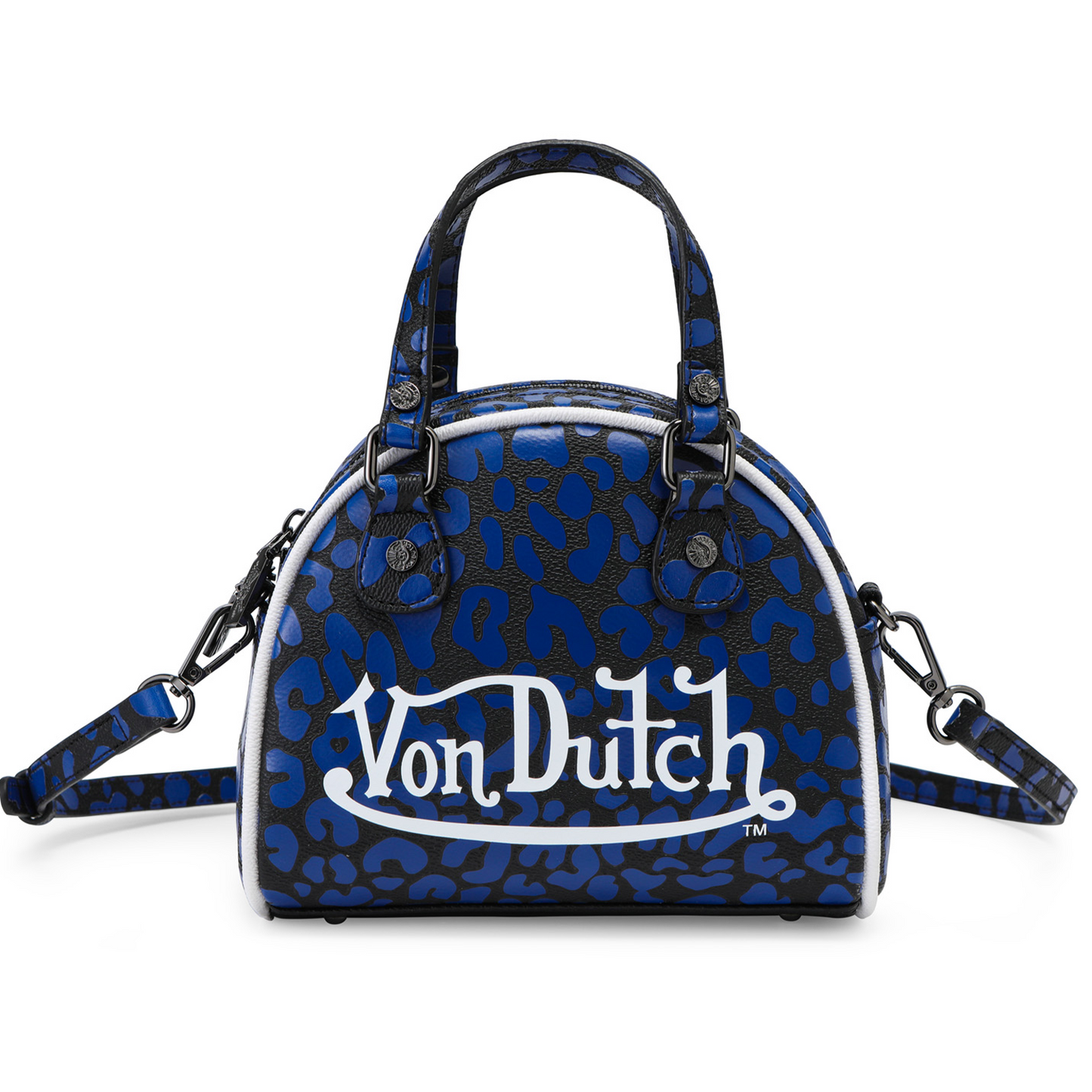 Blue Cheetah Bowling Bag