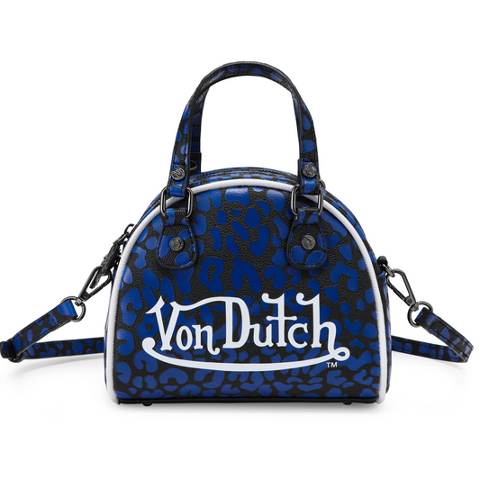 Blue Cheetah Bowling Bag