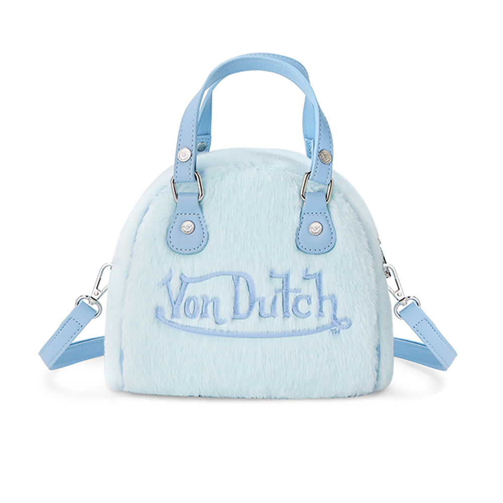 Baby Blue Furry Bowling Bag — image 1