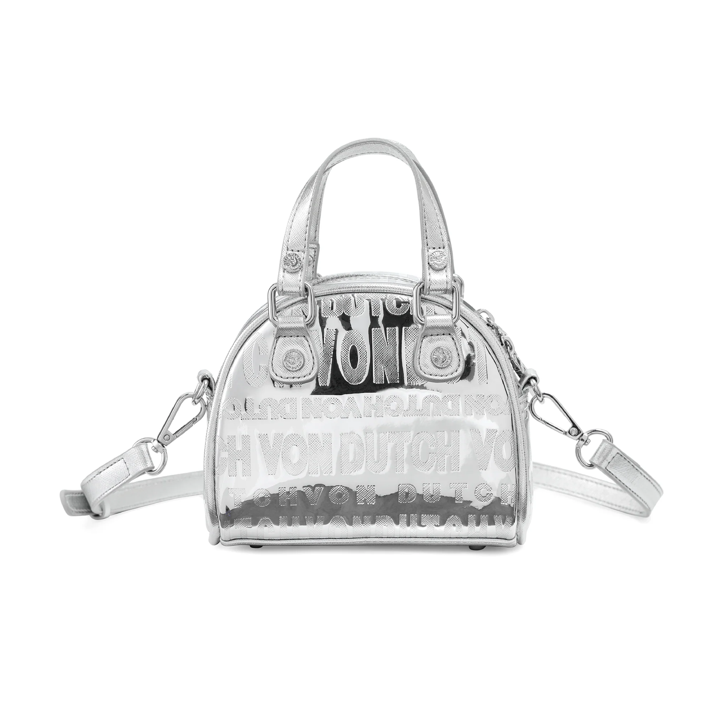 Mini Bowling Bag - Silver Foil Reflective