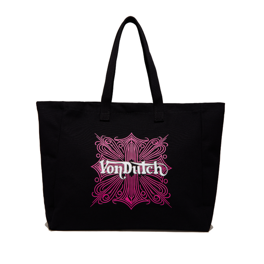 Von Dutch “Midnight Rider” Black Classic Chopper Tote