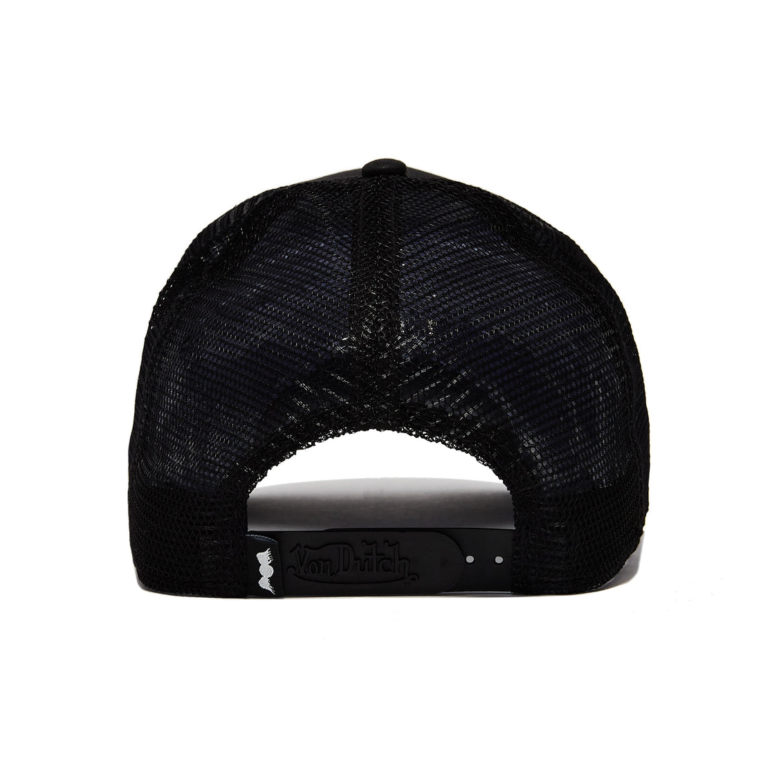 Von Dutch Black Velvet Trucker Hat