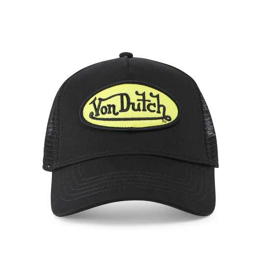 Black & Yellow Trucker Hat