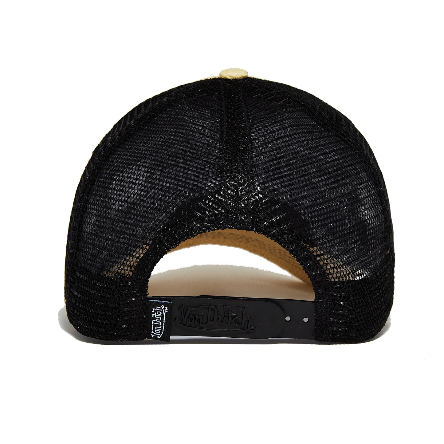 Black Straw Trucker Hat