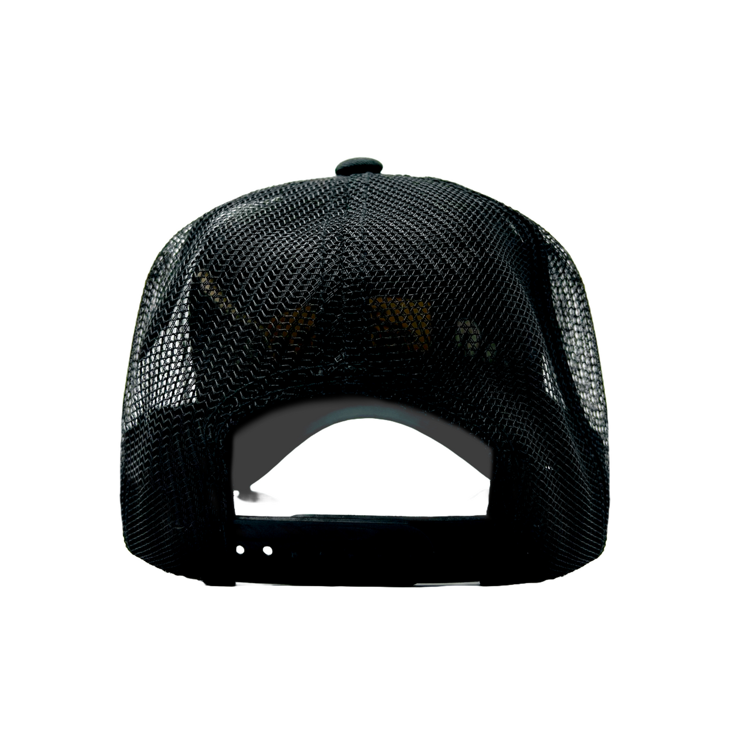 Black and Orange Kustom Classics Logo Trucker Hat