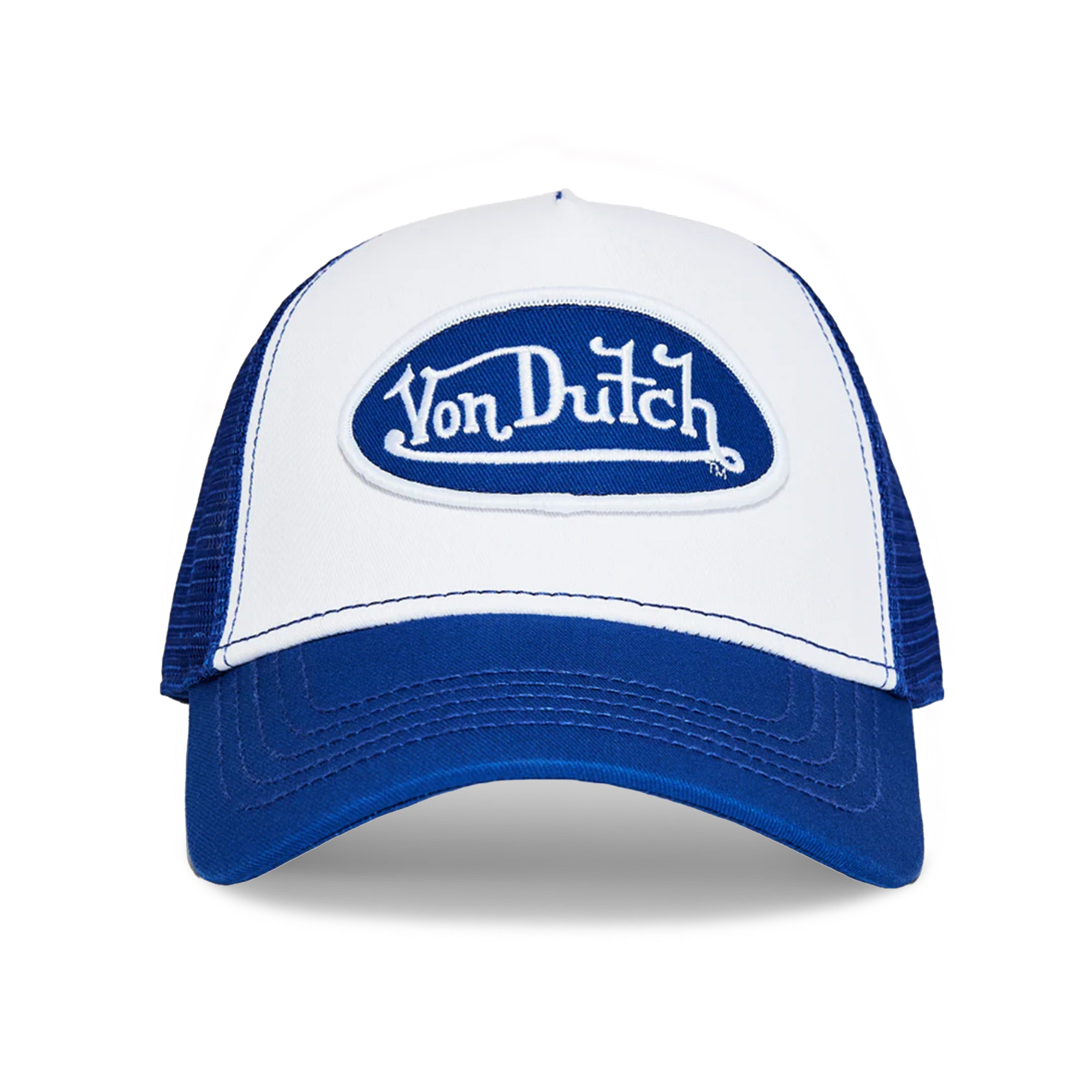 Von Dutch Blue & White Trucker Hat