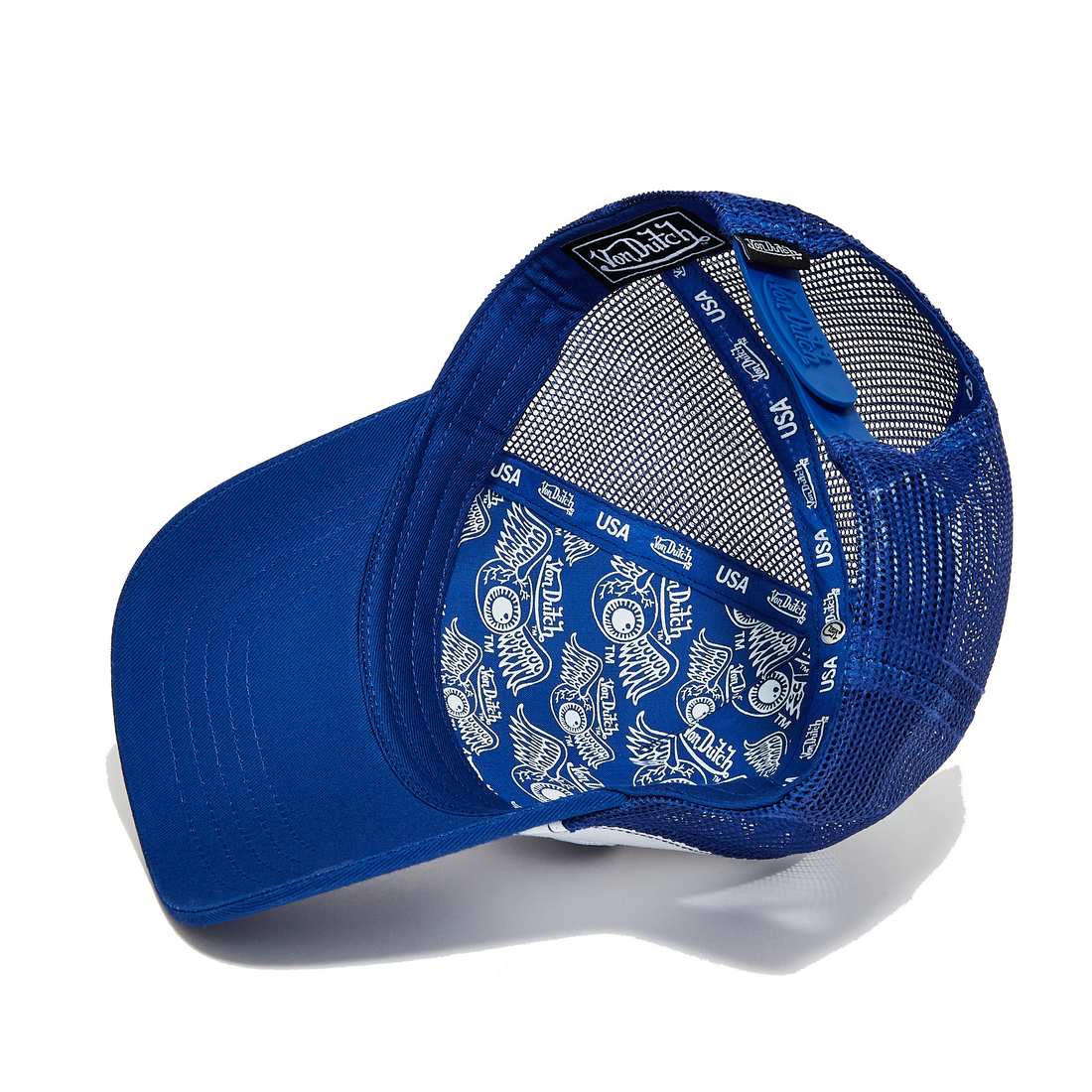 Blue & White Trucker Hat — image 5