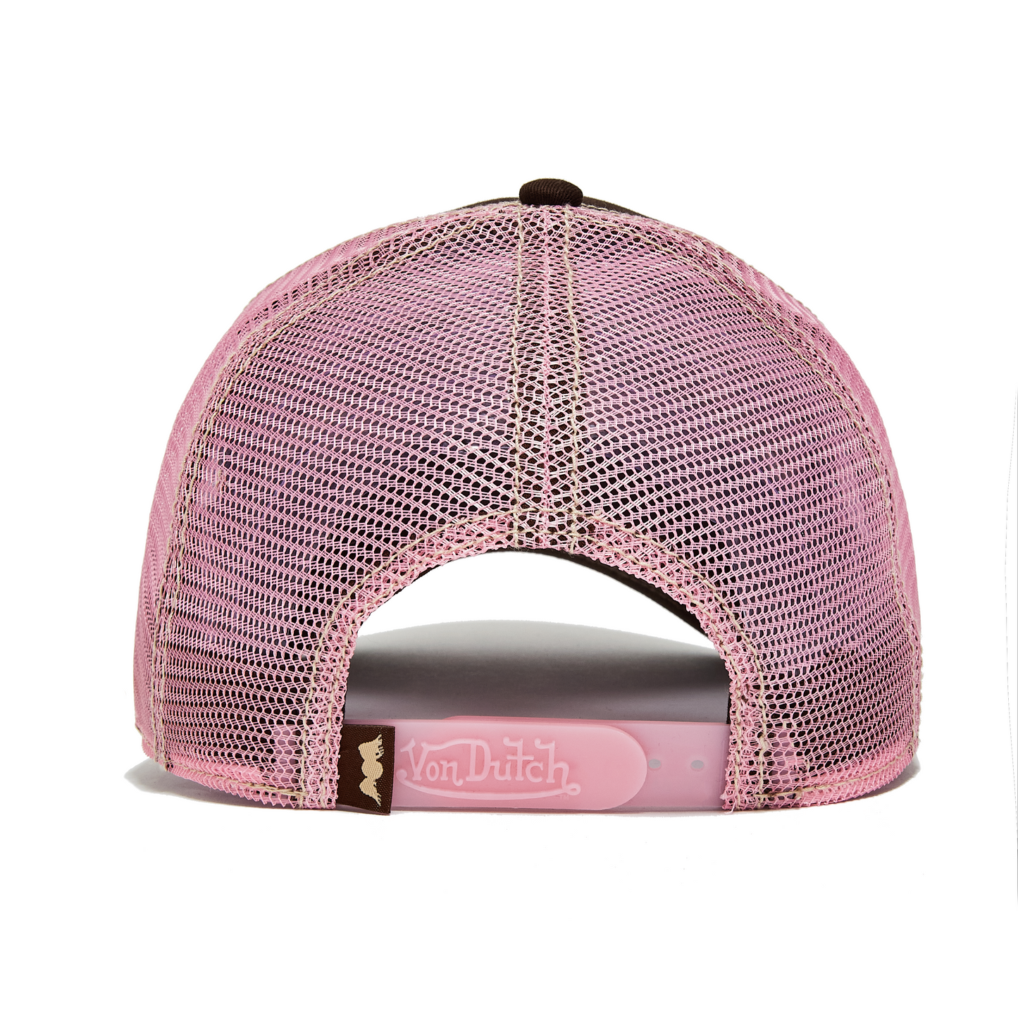 Brown and Pink Classic Trucker Hat