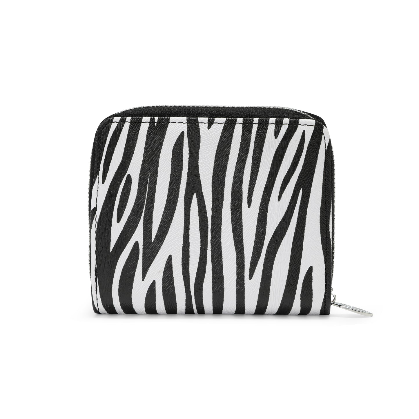 Zebra Zip-Up Wallet - Pink