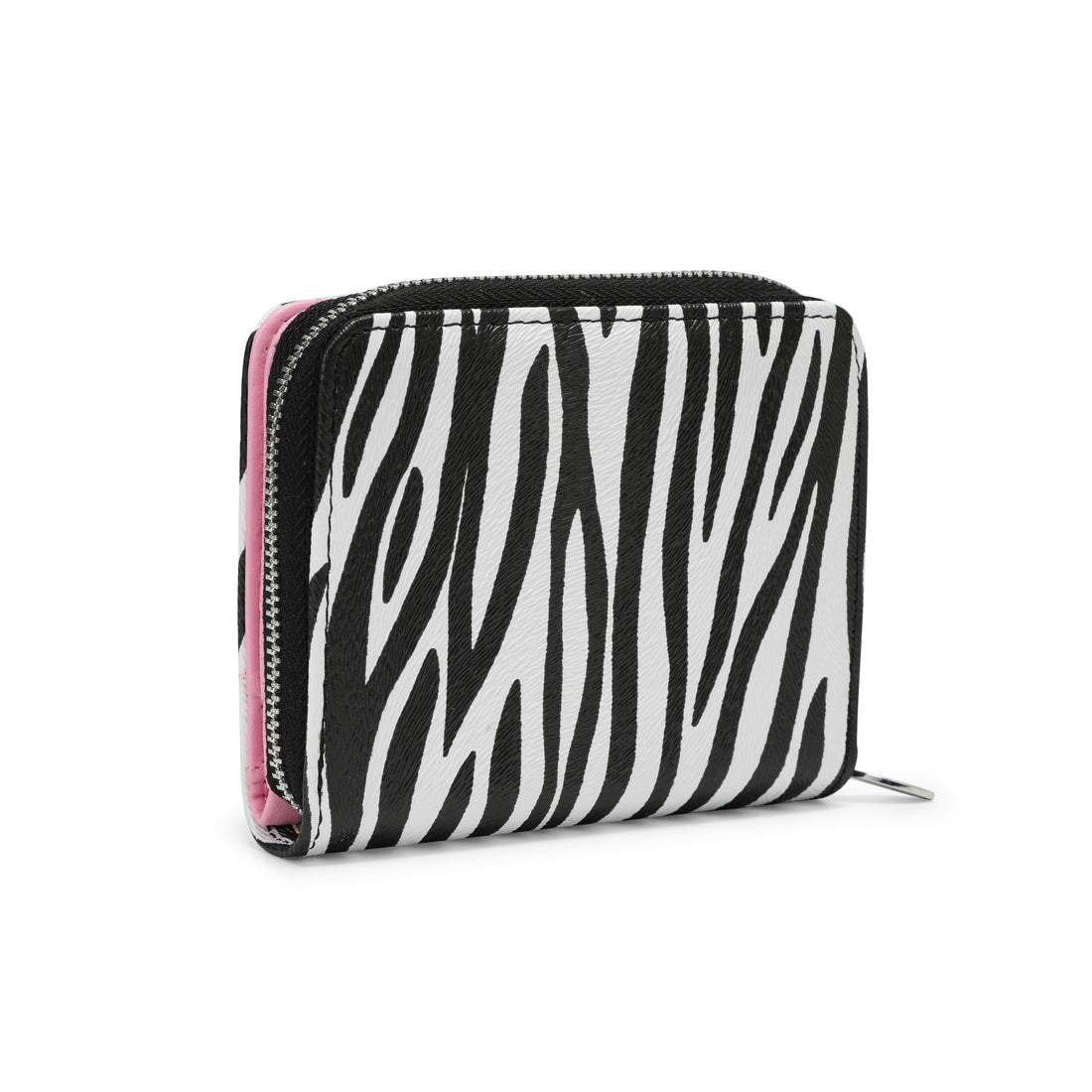 Zebra Zip-Up Wallet - Pink — image 5