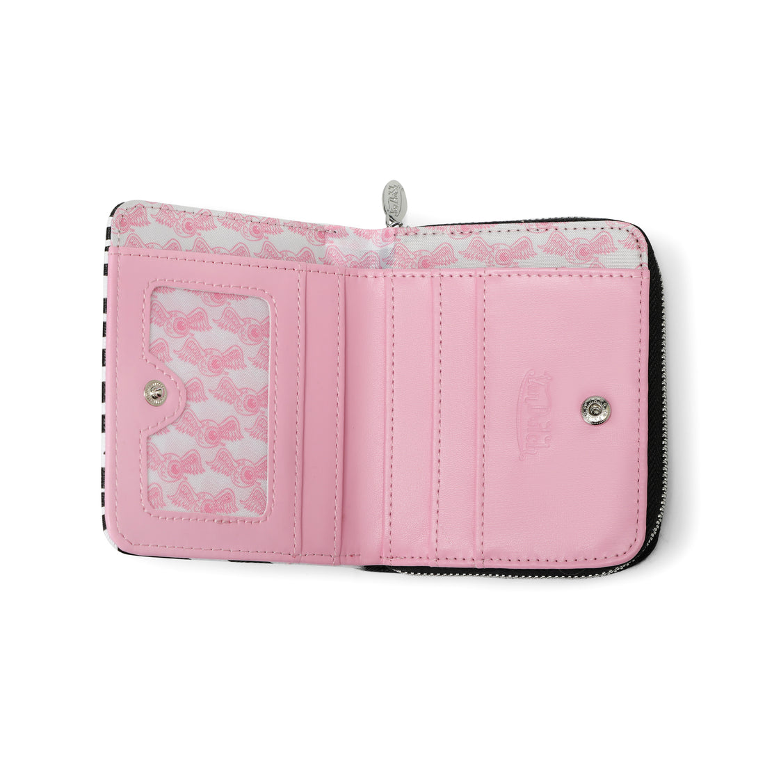 Zebra Zip-Up Wallet - Pink — image 2