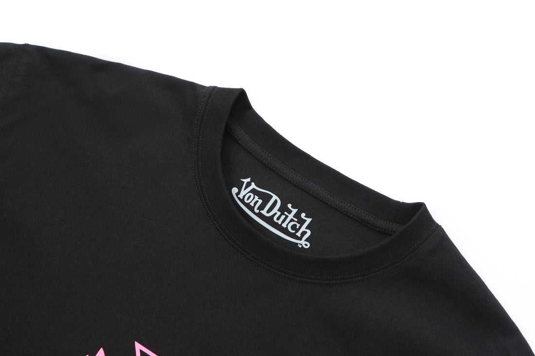 VON DUTCH X CLUB SPACE TEE - BLACK