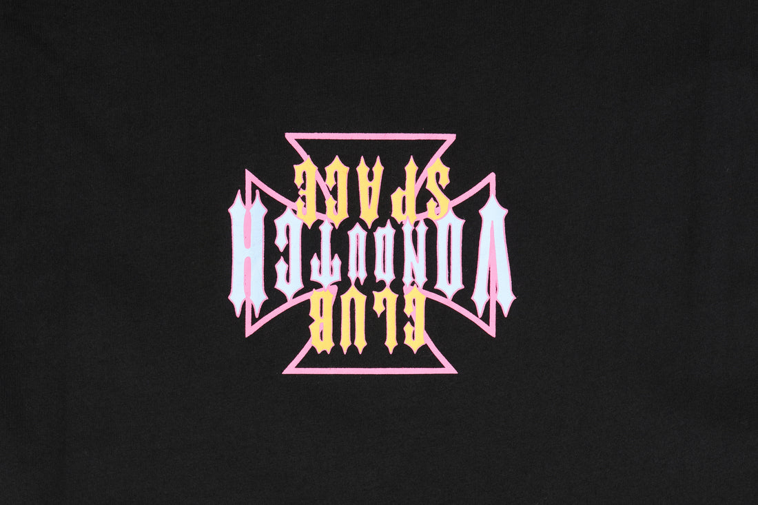 VON DUTCH X CLUB SPACE TEE - BLACK