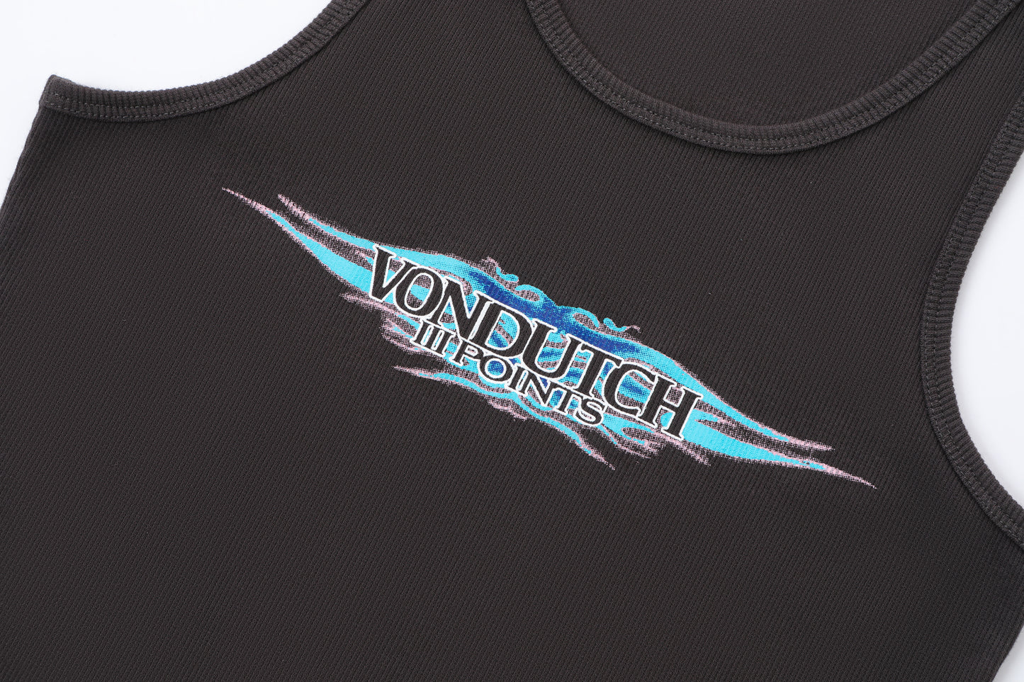 Von Dutch x iii Points Tank Top - Black