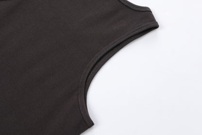 Von Dutch x iii Points Tank Top - Black