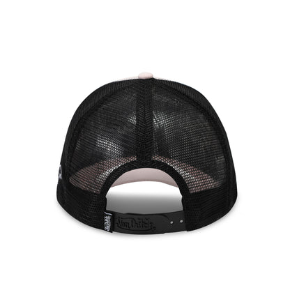 Suede Trucker Hat - Light Pink