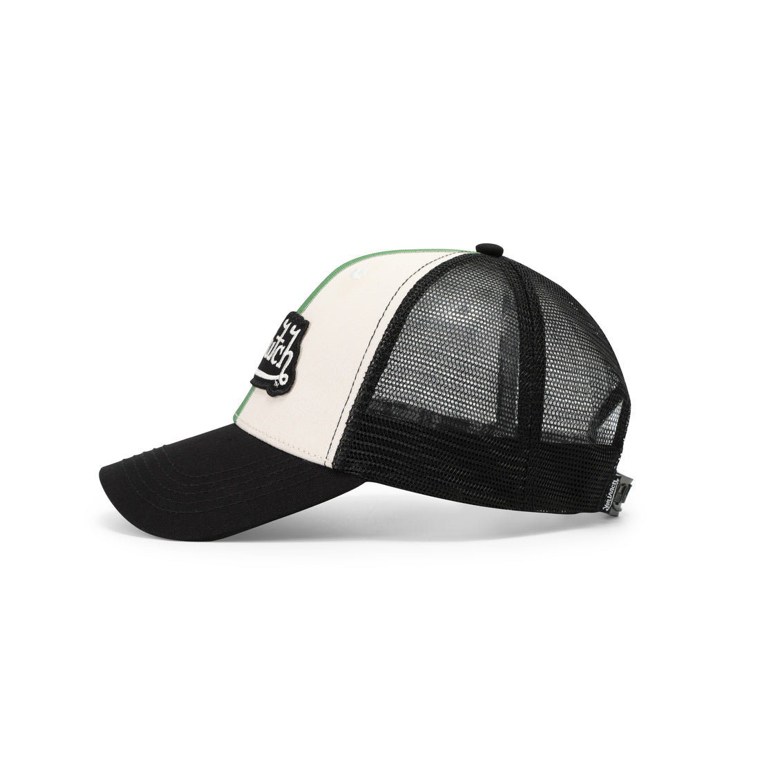 Euro Stripe Trucker Hat - Cream