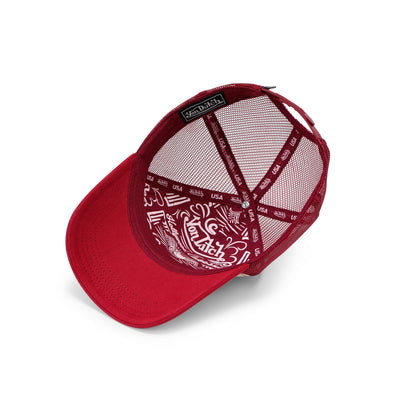 Polka Dot Trucker Hat - Classic