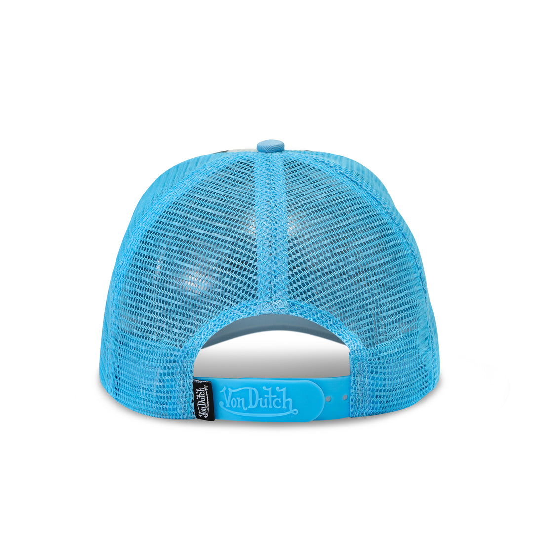 Zebra Trucker Hat - Blue