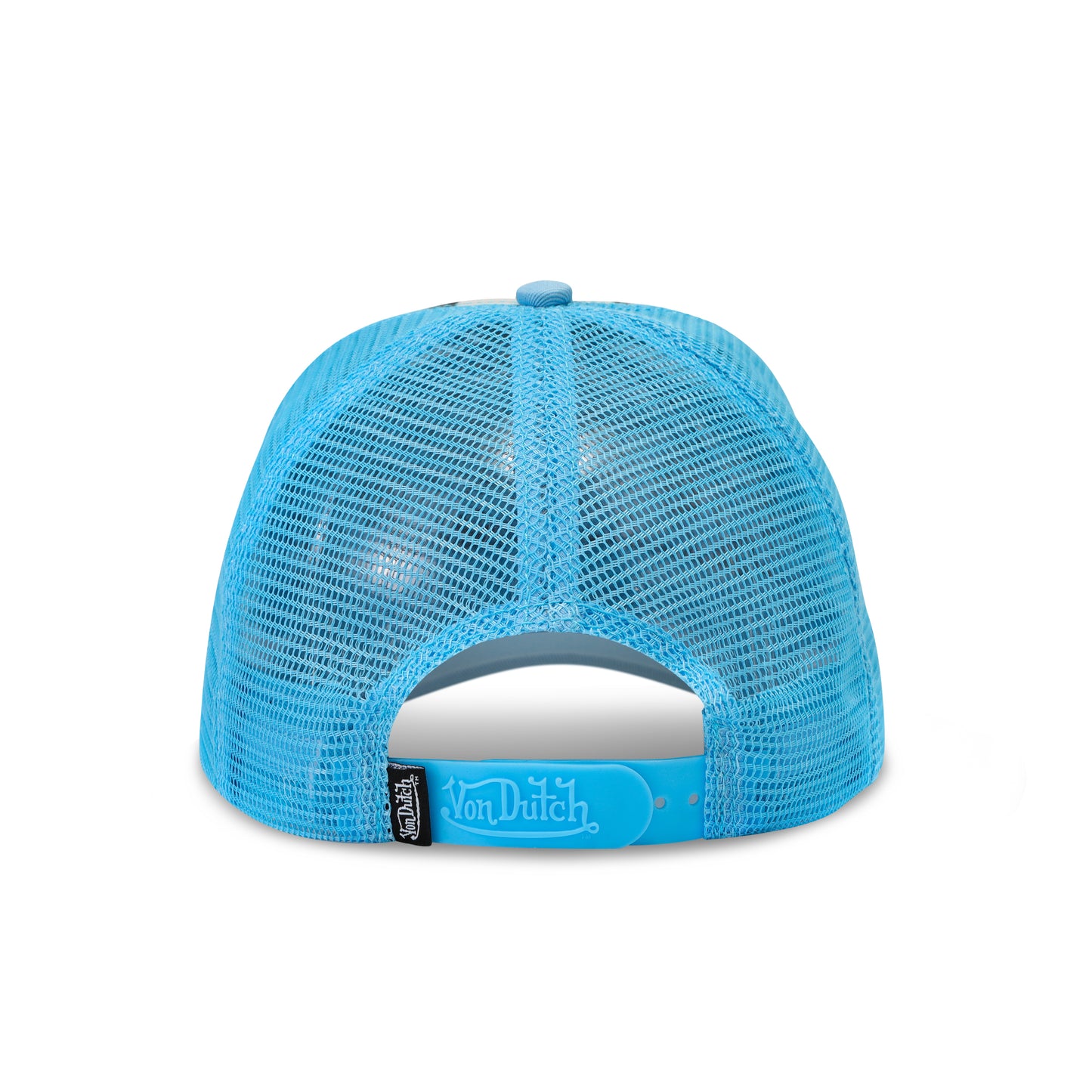 Zebra Trucker Hat - Blue