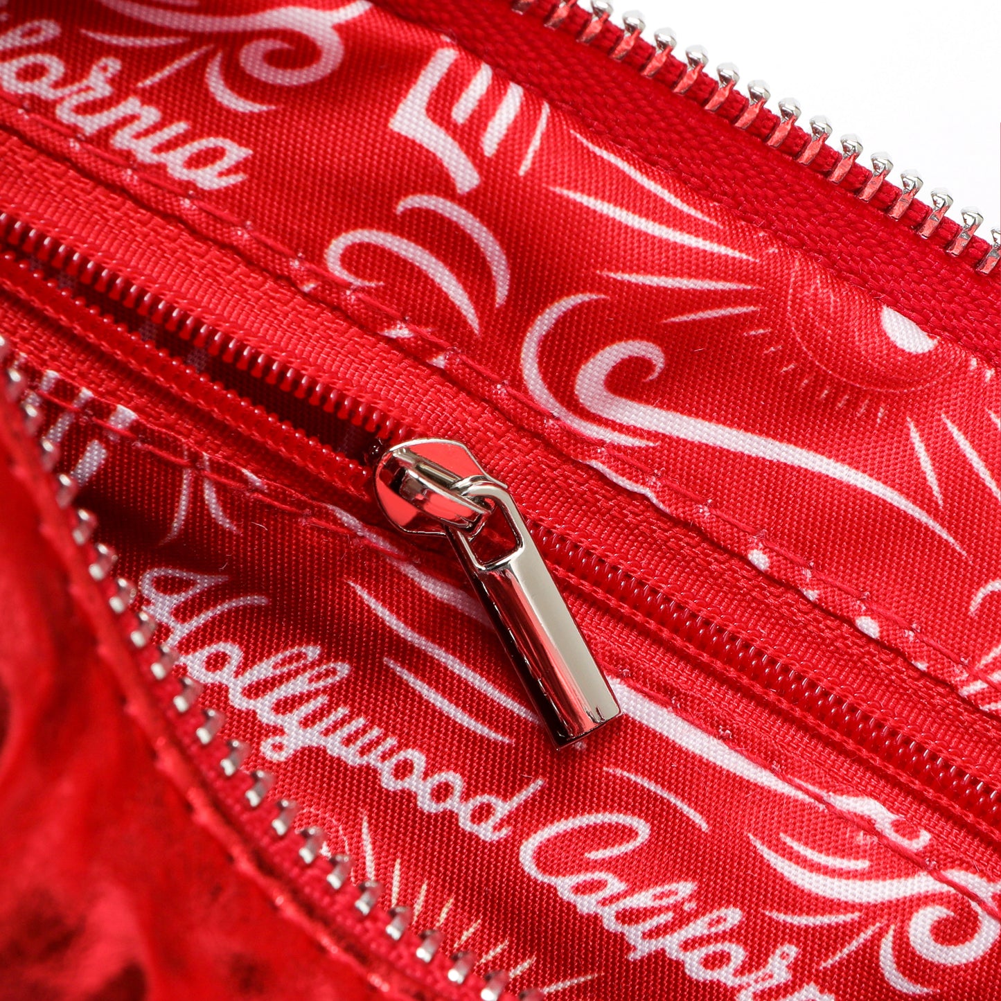 Barrel Bag -Red Metallic