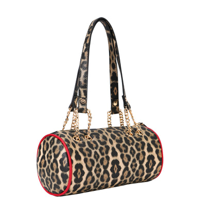 Barrel Bag - Leopard