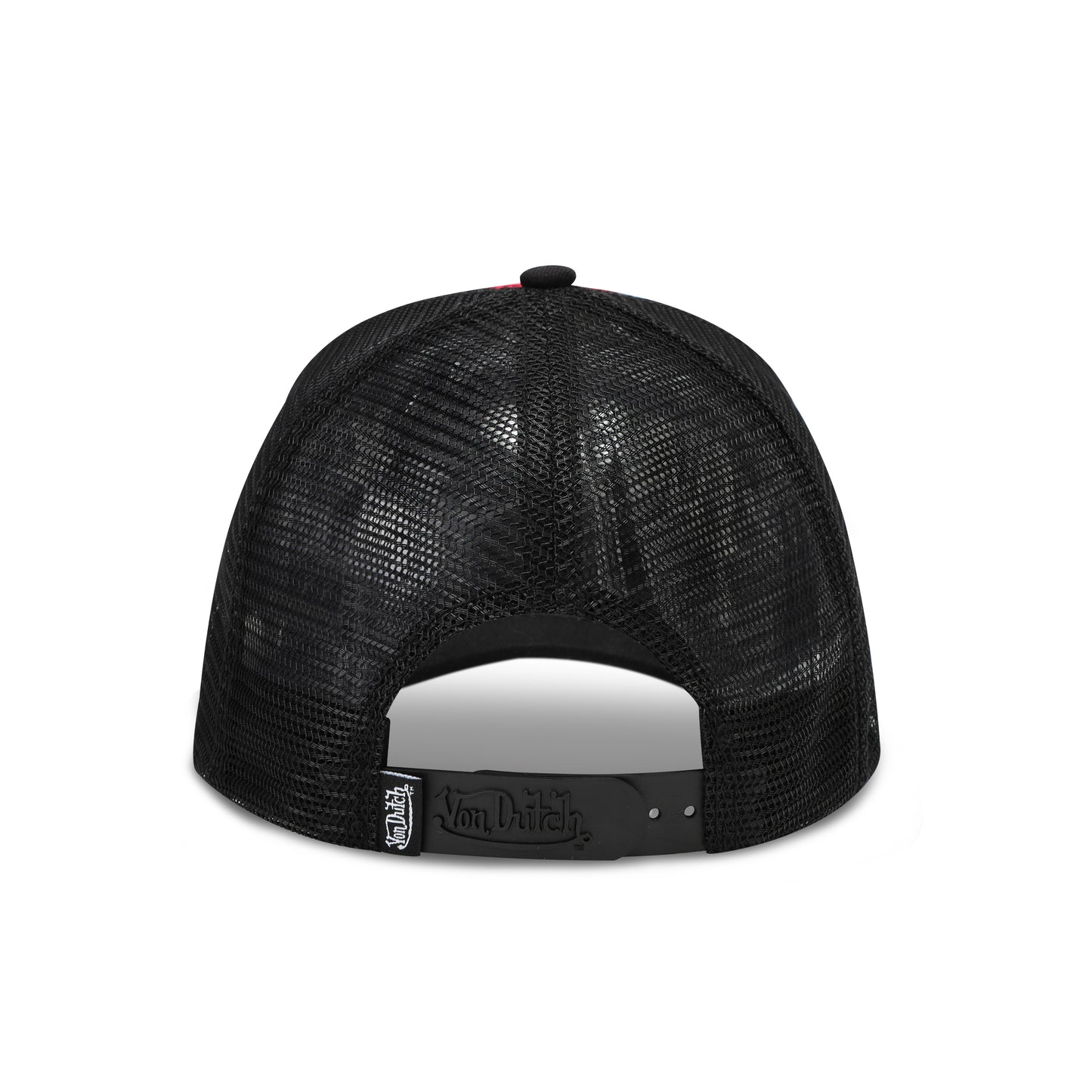 Polka Dot Trucker Hat - Cherry